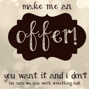 Make me an offer!!